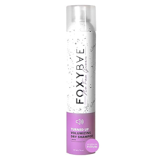 FoxyBae Turned Up Dry Shampoo Spray - Dry Shampoo for Women with Biotin for Hair Growth - Volumizing, Refreshing & Non-Toxic - 7 Fl Oz