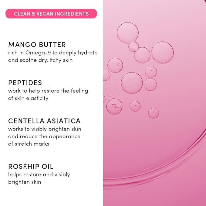 Evereden Nourishing Stretch Mark Cream (4 fl.oz): Clean & Vegan Cream for Pregnancy and Postpartum | Pregnancy Stretch Mark Prevention | Rich in Vitamins & Minerals