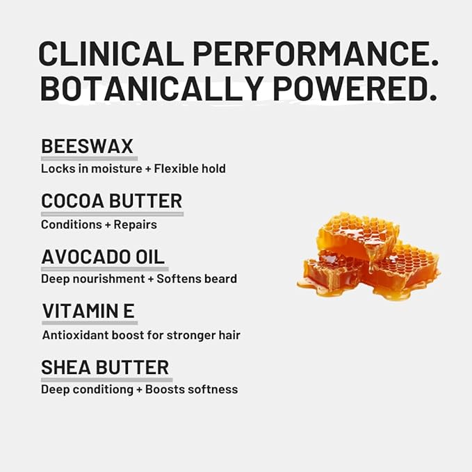 Black Oud Beard Balm for Men Gift Box - Premium Balm/Conditioner/Softener | The Ultimate Beard Care Kit Gift Set for Men, 50mL