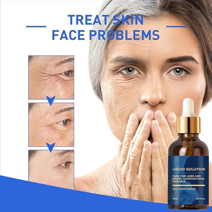 Olavita Serum, Vitamin C Serum, Liquid Solution Anti Aging, Anti Aging Face Tightening, Boost Skin Collagen, Reduce Wrinkles & Plump Skin 2pcs