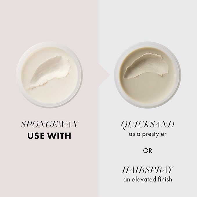 Hanz de Fuko Sponge Wax – Premium Men’s Hair Styling Wax for a Medium Hold, Semi-Matte Finish – Ideal Texture Product for All Hair Types, Especially Thick Hair – 2 oz, Travel Size