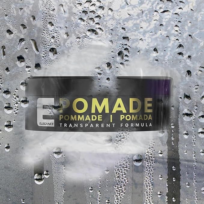 Elegance Hair Pomade, 4.73 Oz, Super Strong Hold Wax, Long-Lasting Hold and Shine, Wax Easy to Apply and Distribute