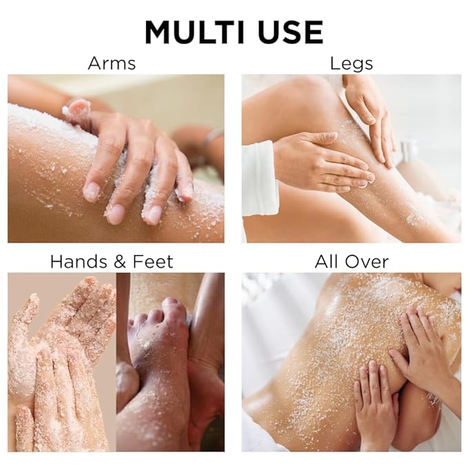 USA Citrus Shea Sugar Body Scrub Vitamin C (9oz) Moisturizing Exfoliating Body Foot Hand Scrub Hydrating Nourishing Bath Essential Scrubs Women Teens Gift Self Care Vegan