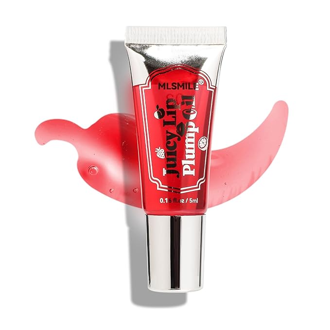 Roll On Plumping Lip Oil with Chili Extract, Fuller Lips Instantly, Ultra-Hydrating&Nourishing, Glossy Finish Lip Glow Oil, Fuller Booster Balm Moisturizing, Smooth, Define Your Lips (#03)