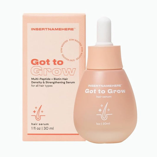 INH Hair Serum | G2G Biotin & Caffeine Scalp Treatment That Supports Natural Hair Growth | Non Comedogenic Follicle Stimulator & Multi-Peptide Serum for Hair Density & Strengthening | 30-Day Supply