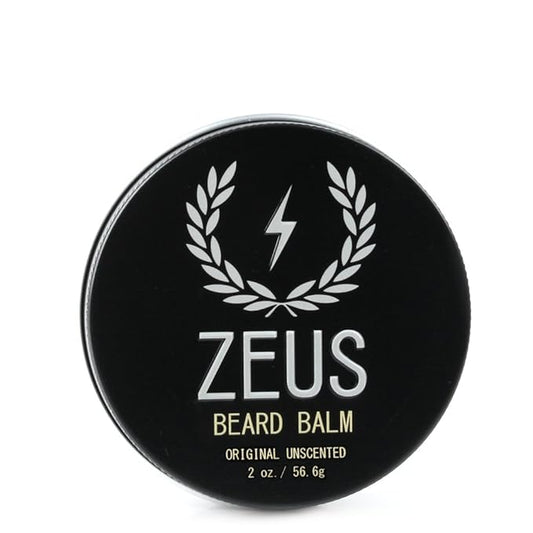 ZEUS Conditioning Beard Balm for Men - 2 Oz - Natural Softening Conditioner for Facial Hair
