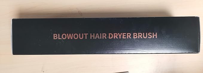 Hair Dryer Brush Blow Out Brush - Hot Air Styler and Volumizer for Smooth, Frizz-Free Results - 60mm Oval Barrel HairDryer for Salon Blowout & Dry Quickly - One-Step Drying Volumizing Straightening