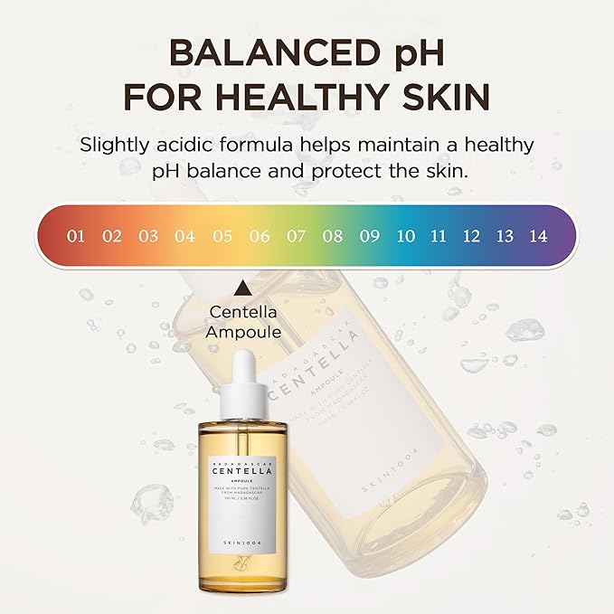SKIN1004 Madagascar Centella Asiatica Ampoule Facial Serum 1.85 fl.oz, 55ml, Soothes Acne Prone and Sensitive Skin