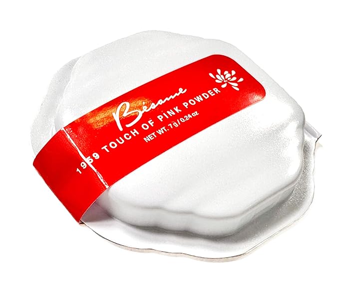 Besame Cosmetics - Touch of Pink Blush Refill, Pressed Powder Travel Compact Blush Refill