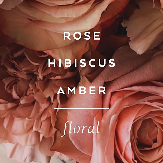 Lollia Always in Rose Bubble Bath, 25 fl. oz., Rose & Hibiscus Scent, Soothing Moisture-Rich Bubbling Skin Care with Hydrating Ingredients, Enchanting Floral Beauty Soap for Women