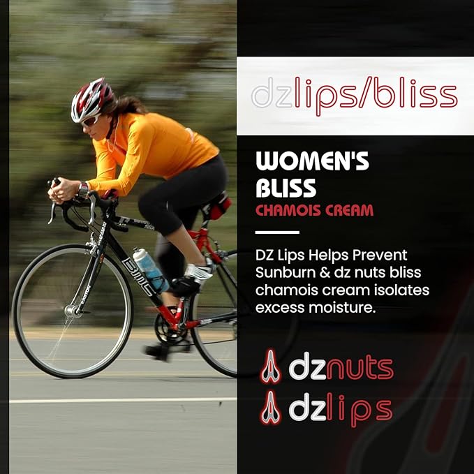 DZ Lips Care - Lip Repair, Protectant, Moisturizing Balm (DZ Lips + Women's Bliss Chamois Cream)