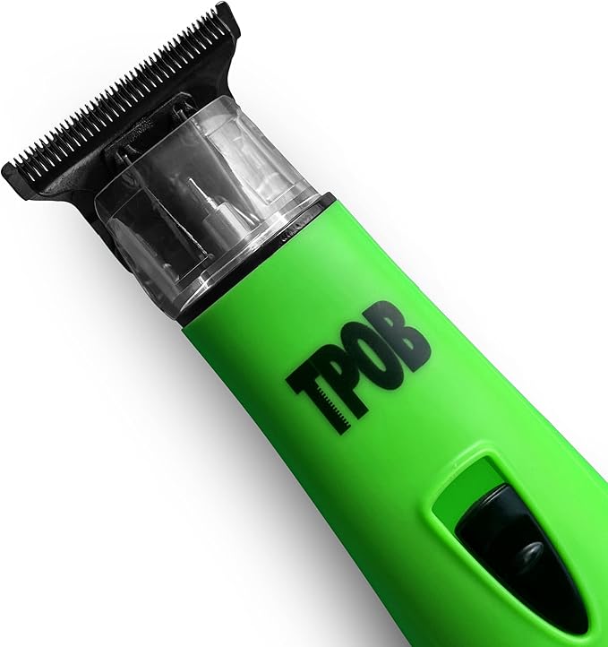TPOB Ghost X Beard Trimmer Hair Clippers for Men, Professional Hair T-Blade Trimmer Cordless Rechargeable Edgers Clippers Electric Beard Shaver (Ghost X Slime)