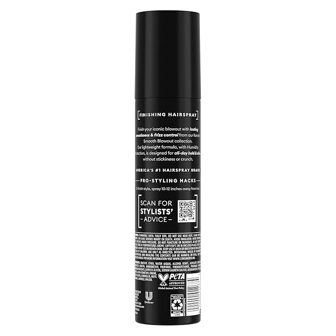 TRESemmé Anti-Frizz Finishing Spray Keratin Smooth for a Flexible Hold Weightless 7 Fl Oz