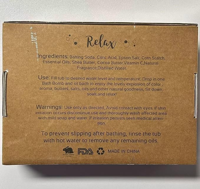 Bath Bombs Gift Set 12 PCS 2.8oz Organic Natural Essential Oils, Relax and Moisturize Skin, Luxury Spa Bomb Gifts for Girl, Mom, Kids, Wife, Birthday, Valentine's Day, Anniversary