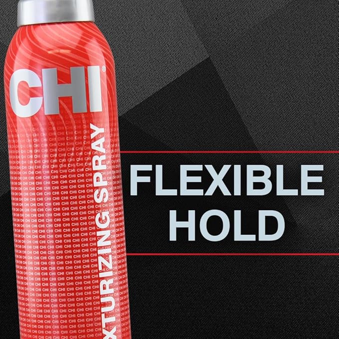 CHI Texturizing Hairspray, Volumizing Hairspray For Adding Buildable Texture & Body, Flexible Hold, Sulfate, Paraben, & Cruelty-Free, 7 Oz