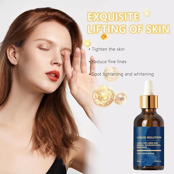 Olavita Face Serum, Vitamin C & E Serum, Anti Aging Face Tightening, Boost Skin Collagen, Reduce Wrinkles & Plump Skin 3pcs