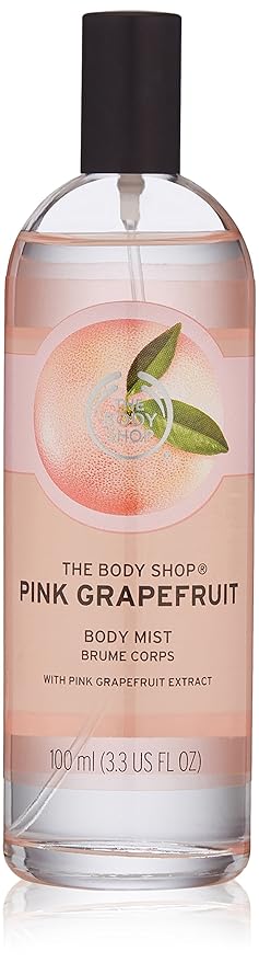 The Body Shop Pink Grapefruit Body Mist, Paraben-Free Body Spray, 3.3 Fl. Oz.