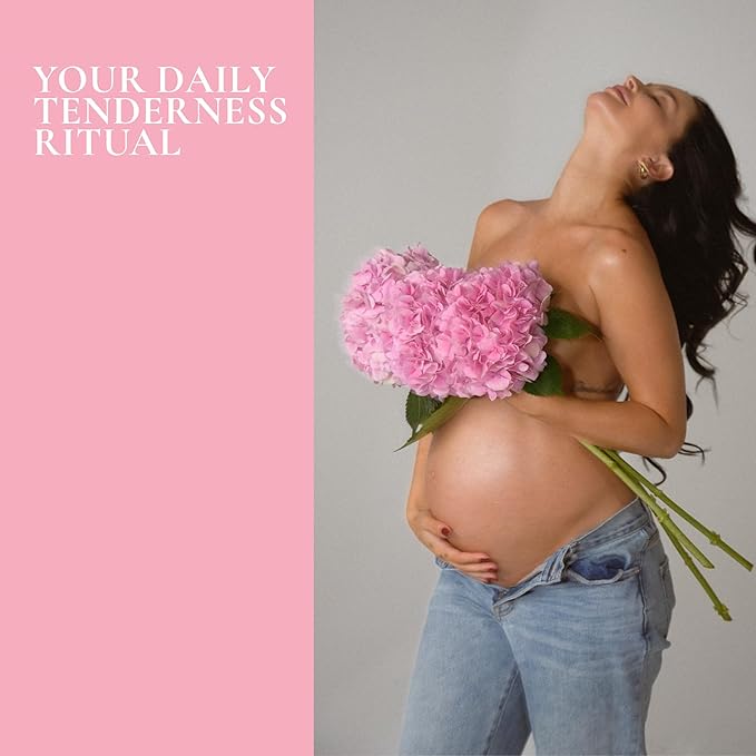 ed&i BUMP BALM for Pregnancy Stretch Mark Prevention, Belly Moisturizer for Pregnant Women With Argan Oil & Shea Butter, Bump Butter for Pregnancy, Maternity Skin Care, Stretch Marks Cream 3.4 oz