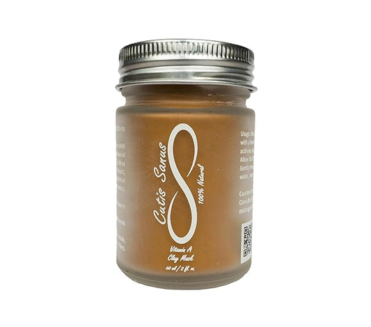 100% Natural Vitamin A Clay Mask 120g All Clay & No Water