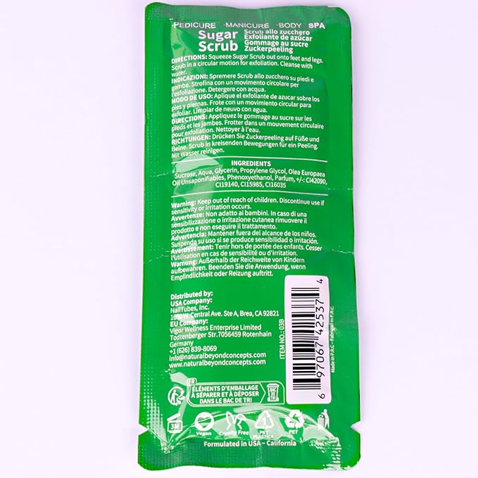 Pedicure Kit Foot Soak Set: Bubble Salt, Sugar Scrub, Massage Mask, Massage Lotion in a Box, 4 Step Foot Spa Kit for Dry Feet,Tired Feet (1 Set Olive)