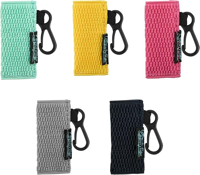 Beautyflier Cute Elastic Lip Balm Holder Keychain, Lipstick Sleeve Chapstick Sleeve Holder for Burts Bees Chapstick