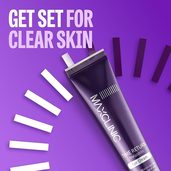 Time Return Melatonin Eye Cream for Dark Circles & Fine Lines | Clarifying Eye Cream for Bags Under Eyes | Firming Eye Cream for Fine Lines| Moisturizing Eye Cream for Eye Care (0.70 oz)