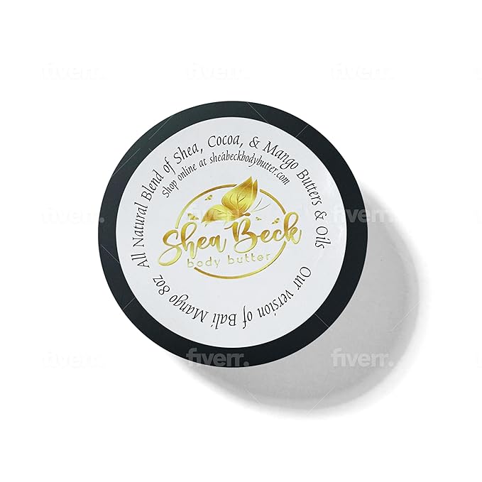 Body Butter Blend: Natural Shea, Cocoa, & Mango w/Jojoba Oil for Radiant Skin and Beard | Moisturizing (Bali Mango)