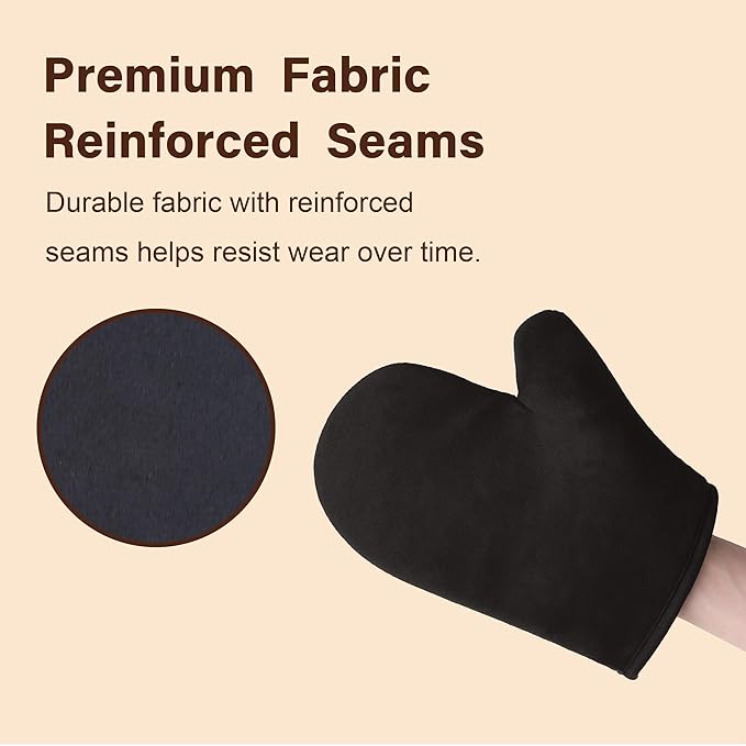 4 Pack Self Tanning Mitt Applicator Kit,Tanning Glove for Self Tan Mitt,Self Tanner Back Applicator,Mini Tan Mit, Exfoliating Mitt, for Sunless Streak-Free Fake Tanning