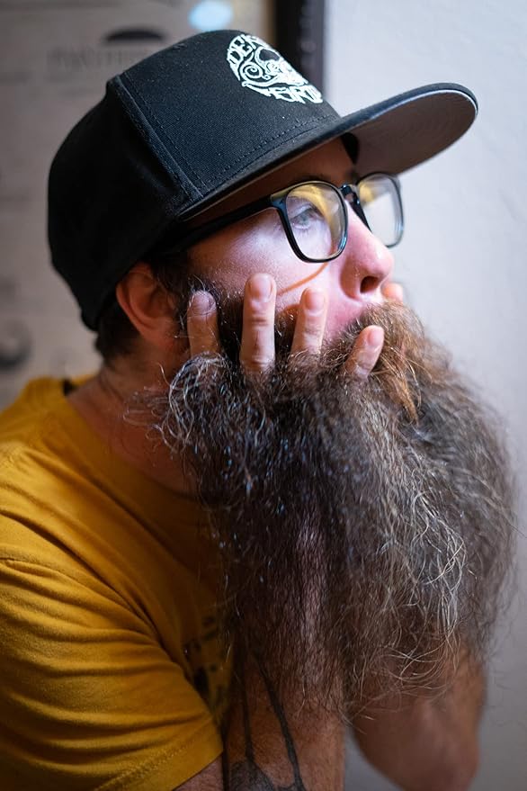 Night Owl Beard Balm | Mens Grooming Balm For Beard & Mustache Moisturizing | 2 Ounce (Unscented) by Death Grip