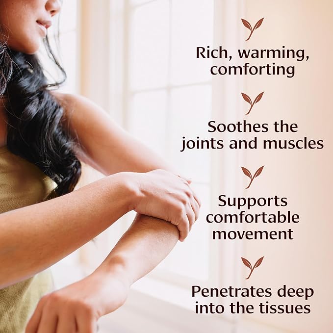 Banyan Botanicals Mahanarayan Oil – 99% Organic Ayurvedic Massage Oil – Penetrating Herbal Oil Used to Warm, Comfort, and Soothe Joints and Muscles – 8 oz. – Non GMO Sustainably Sourced Abhyanga Oil