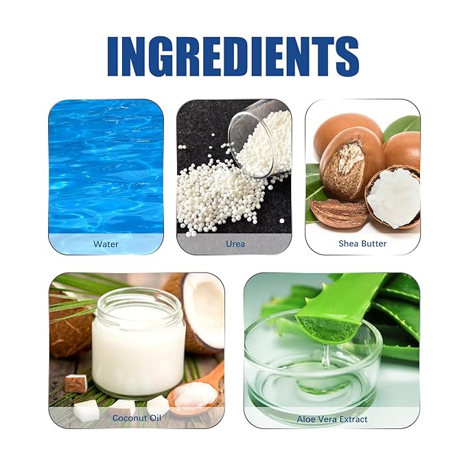 Soelegant Urea Cream, Urea Foot and Hand Cream for Dry, Cracked, Callus and Dead Skin, Moisture Stick for Foot Care, Cracked Heel Treatment, Knees, Elbows, Hands, Repair,