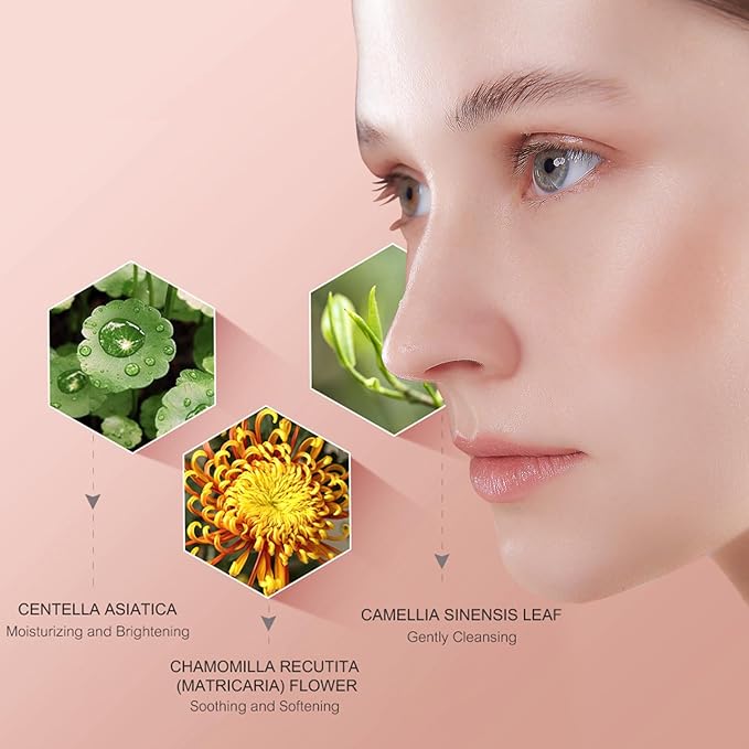 O’KADY 9 Pcs skincare set Anti Aging Skin Daily Care Routine Kit With Vitamin C and Peptides Facial Cleanser Eye Mask Toner Serum Eye Cream Lotion Cream Lady Cream Gifts sets for Valentine's Day