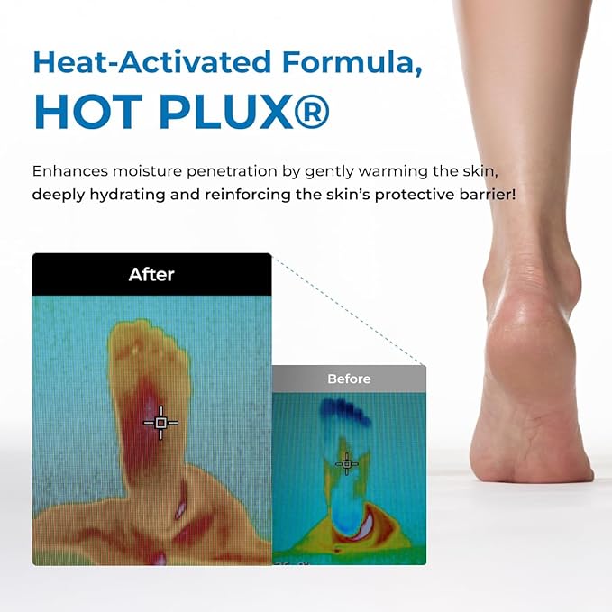 Crocodile Moisture Foot Mask – Deep Hydration & Odor Control, 10 Pairs (0.68 fl.oz. per Pair, 0.34 fl.oz. x 2ea)