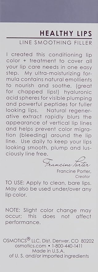 Osmotics Lip Plumper, Best Natural Lip Enhancer, Lip Gloss With Hyaluronic Acid, Hydrating, High Shine, Increase Lip Elasticity, Get Fuller & Hydrated Youthful Sexy Looking Lips - Golden Necter