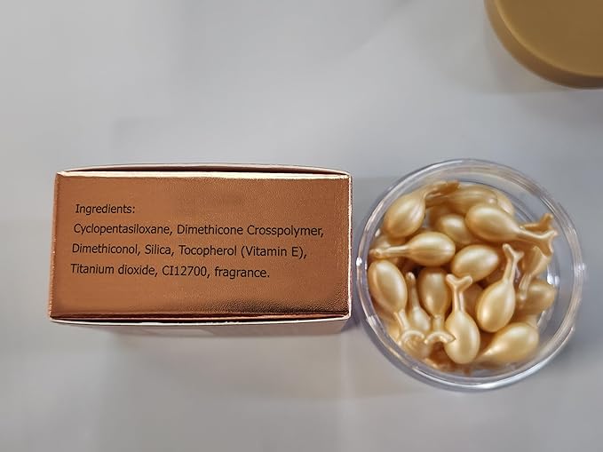 Active Skin Repair, Nourishing Anti Aging Night Serum Capsules for Face - Vitamin E, Supports Facial Skin Brightening and Corrects Dark Spots (2)