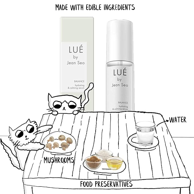 SKIN SOLUTION SET a THREE Step Solution for All Skin Types, Includes Lue by Jean Seo ERASE exfoliant, BALANCE Hydrating Serum and CLEAR Spot Control