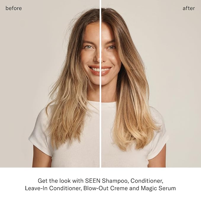 SEEN Leave-In Conditioner - Leave-In Hair Conditioner & Heat Protectant Spray- Detangles & Hydrates- No Parabens, Sulfates or Phthalate (Scented)