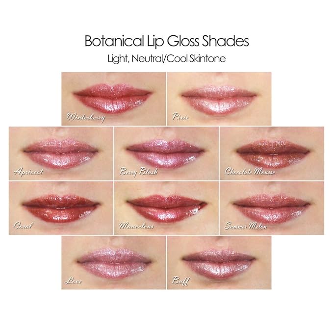 Lauren Brooke Cosmetiques Botanical Lip Gloss (Berry Blush)
