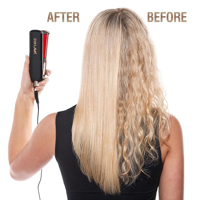 CHI Lava MiniStyler & CHI 44 Iron Guard (2 Oz) Gift Duo, Ceramic Hair Straightener for Long-Lasting Shine, Perfect for Daily Use & Travel, 1.5” Iron