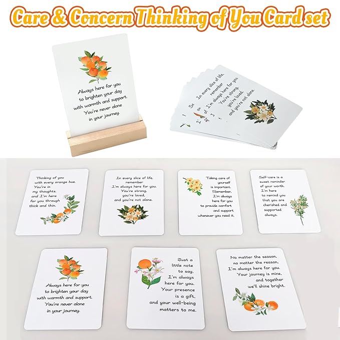 Orange-Themed Spa Gift Basket for Women - Self-Care Package, Birthday Box with Handmade Soap, Candle, Bath Bomb, Headband, and Towel