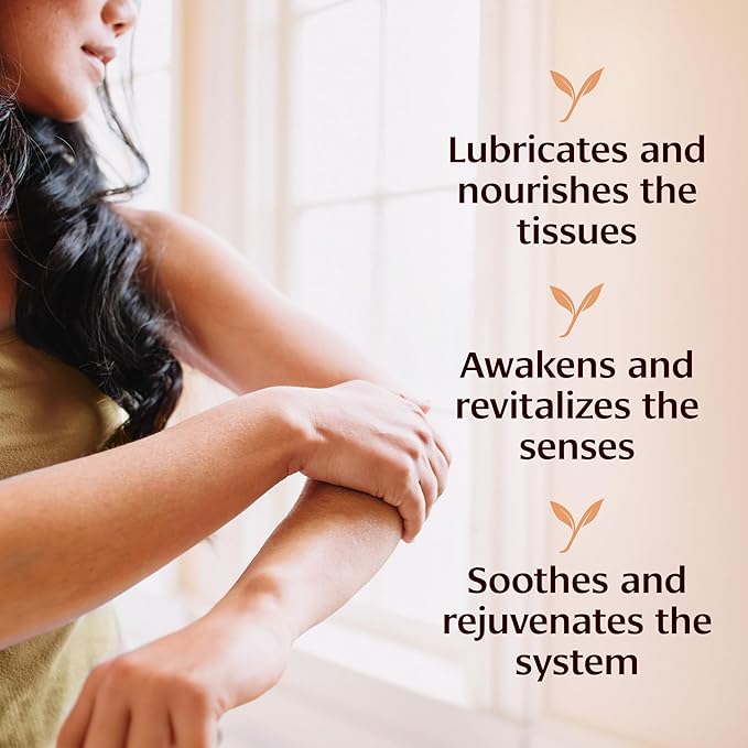 Banyan Botanicals Daily Massage Oil – Organic Ayurvedic Massage Oil – Balancing and Grounding – 8 oz – Non GMO Sustainably Sourced Abhyanga Oil