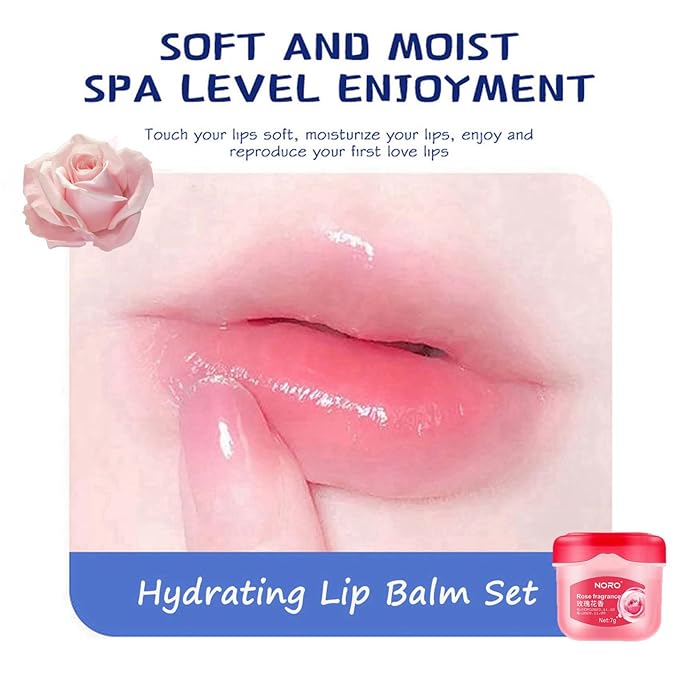 Lip Moisturizer Lip Balm, 6-Pack Lip Balm Hydrating, Lip Hydration Lip Care Products, Lipbalm For Dry Lips, Lip Sleeping Mask Tinted Lip Balm Set, Lip Mask Overnight Nourishing Cracked Lips