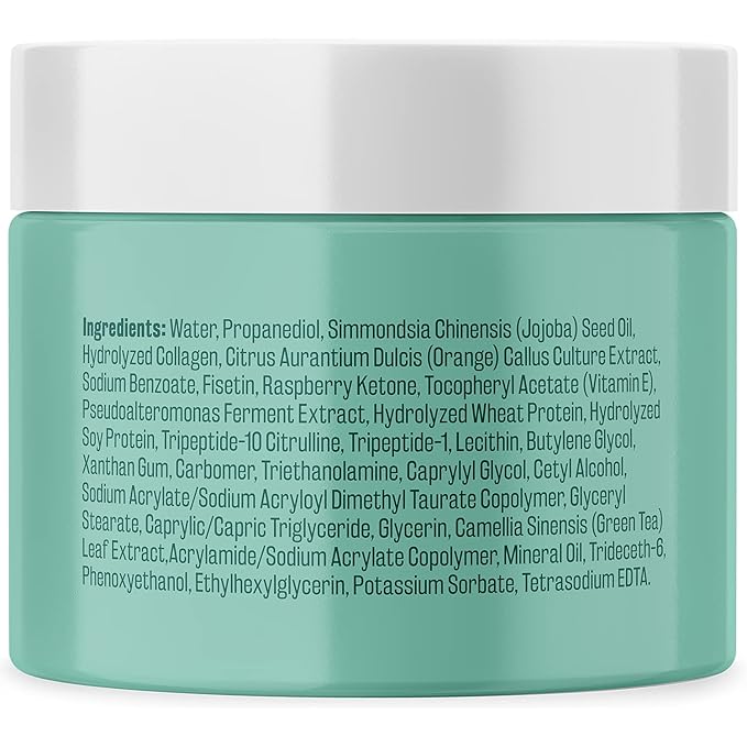 Stretch Mark Cream Infused with Collagen & Stem Cell Maternity Skincare Oil Removes Stretch Mark Prevention & Scar Remover Lotion Green Tea Extract & Raspberry Ketones, 2oz by M3 Naturals