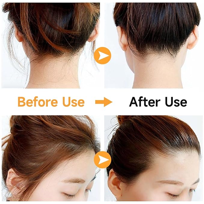 5 Pcs Hair Wax Set for Women & Baby Accessories, Edge Control Slick for Flyaways, Finishing Stick, Styling Comb, Gel for Fixing