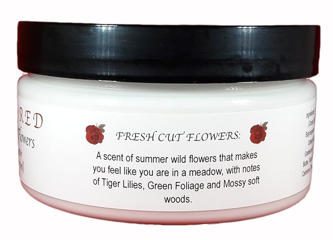 Body Butter, Fresh Cut Flowers, 8 Fluid Ounce