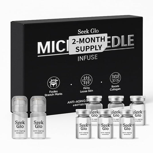 Stretch Mark System for Skin Care - Stretch Marks Removal, At-Home Beauty Tool for Postpartum Skincare | Improve the Look of Uneven Skin Texture, Firmness & Smooth, Glowing-Looking Skin