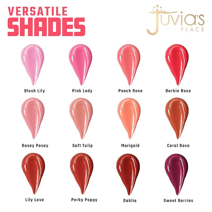 Juvia's Place Blushed Liquid Blush PeachRose - Dewy Tint Cheeks Makeup Glow Pigment Effortless Beauty Long Lasting Cosmetics Soft Creamy Natural Buildable All Skin Color Light Flawless Finish Blend