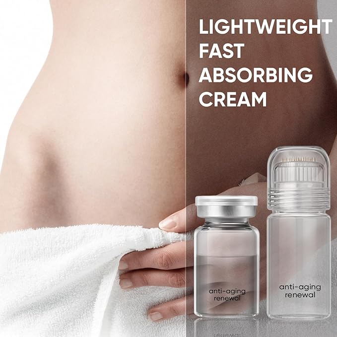 Stretch Mark System for Skin Care - Stretch Marks Removal, At-Home Beauty Tool for Postpartum Skincare | Improve the Look of Uneven Skin Texture, Firmness & Smooth, Glowing-Looking Skin