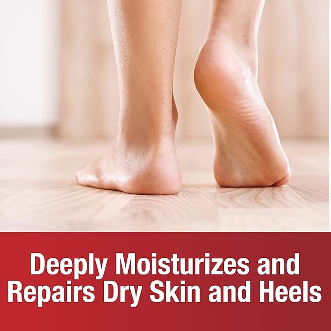 Kerasal Nighttime Intensive Foot Repair, Skin Healing Ointment for Cracked Heels and Dry Feet, 1 oz (Packaging May Vary)