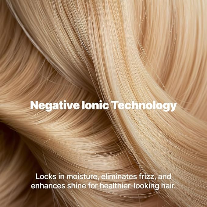 PYT 1.25” Professional Ceramic Hair Straightener – Negative Ion Flat Iron for Frizz-Free Shine, Adjustable Temperature, Dual Voltage, Lightweight Design, Straightens and Curls